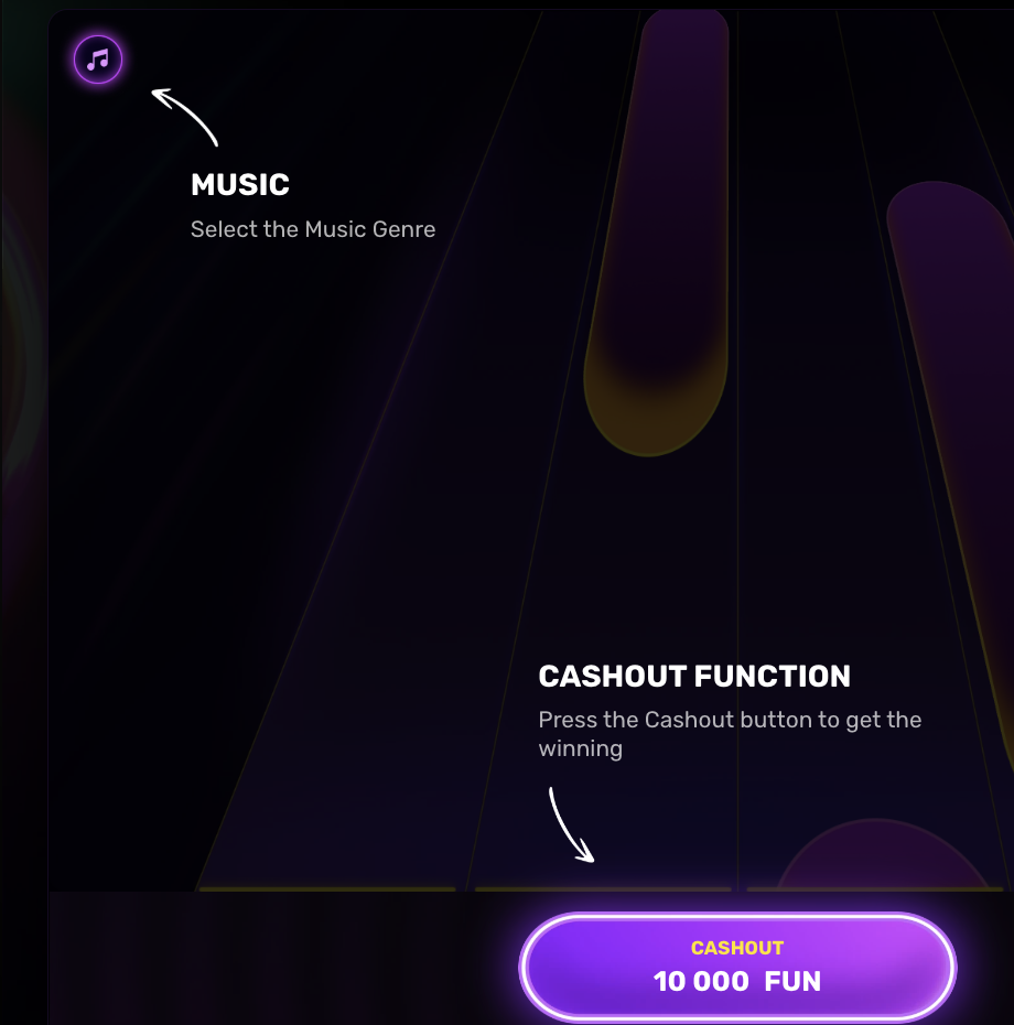 Cashout function in Play Me